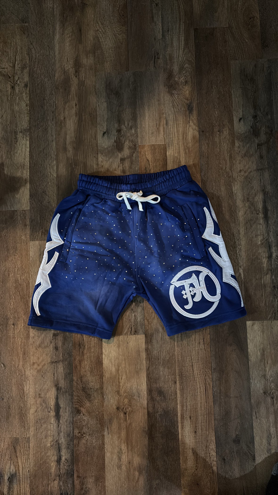 BLUE SHORTS SET
